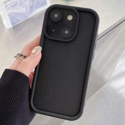 iPhone TPU Case for Everyday Protection - slim black flexible TPU phone case guarding against scratches and minor bumps for daily use