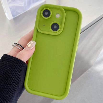 iPhone TPU Case for Everyday Protection in lime green, flexible slim TPU cover guarding against scratches and minor bumps