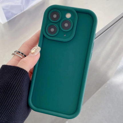 iPhone Case For Everyday Use, Durable Protection For Daily Tasks And Commutes Wherever You Are - green TPU slim protective case with raised edges and precise cutouts