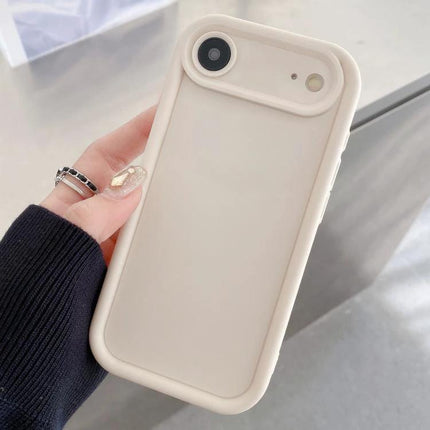 Protective Phone Case For Everyday iPhone Use At Home And On The Go With Slim Design - beige flexible TPU slim everyday protection