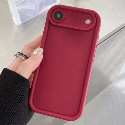 Protective Phone Case For Everyday iPhone Use At Home And On The Go With Slim Design - slim red flexible TPU case for daily commuting and home use