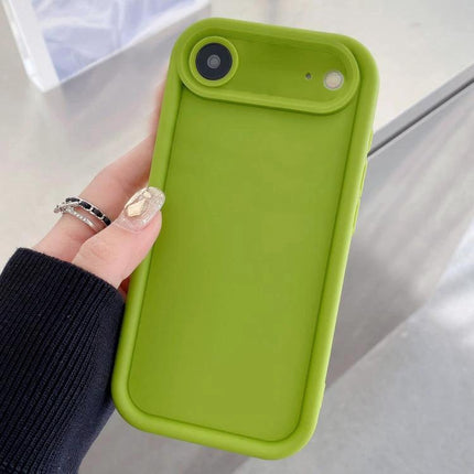 Protective Phone Case For Everyday iPhone Use At Home And On The Go With Slim Design — slim green flexible TPU case shielding iPhone from scratches and minor impacts