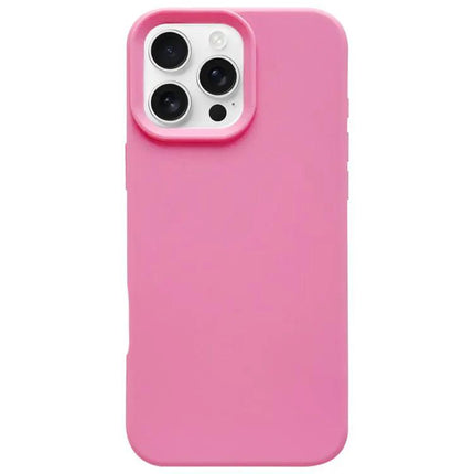 Slim Simple Liquid Silicone Phone Case For iPhone 16 Pro Max
