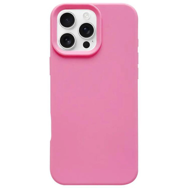 Slim Simple Liquid Silicone Phone Case For iPhone 16 Pro Max