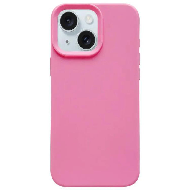 Silicone Phone Case For iPhone 15 Slim Soft Protective