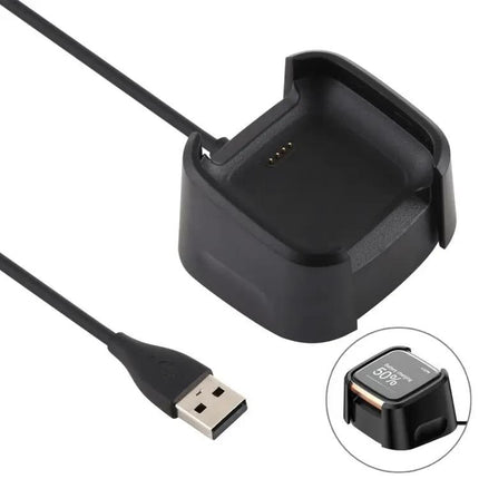 XDFind USB-A Charging Dock Stand for Fitbit Versa 2 1m