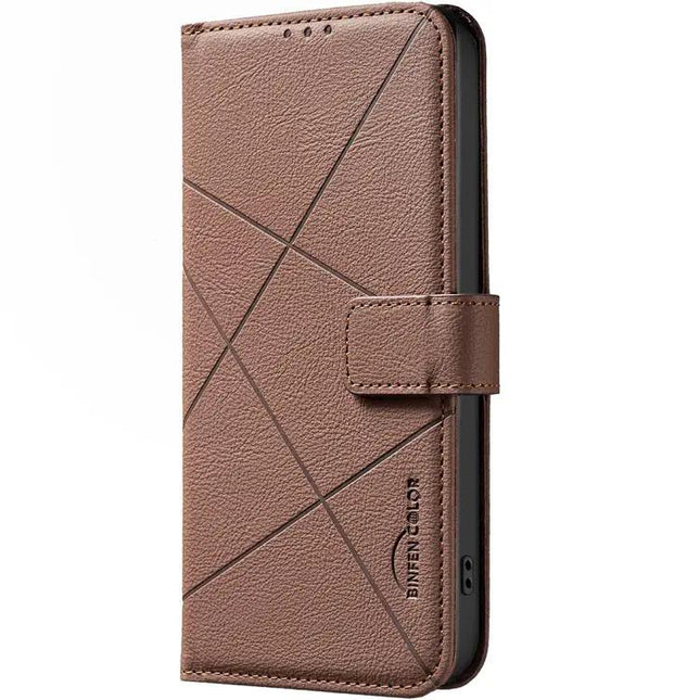 RFID PU Leather Wallet Case For Samsung Galaxy S21 Ultra