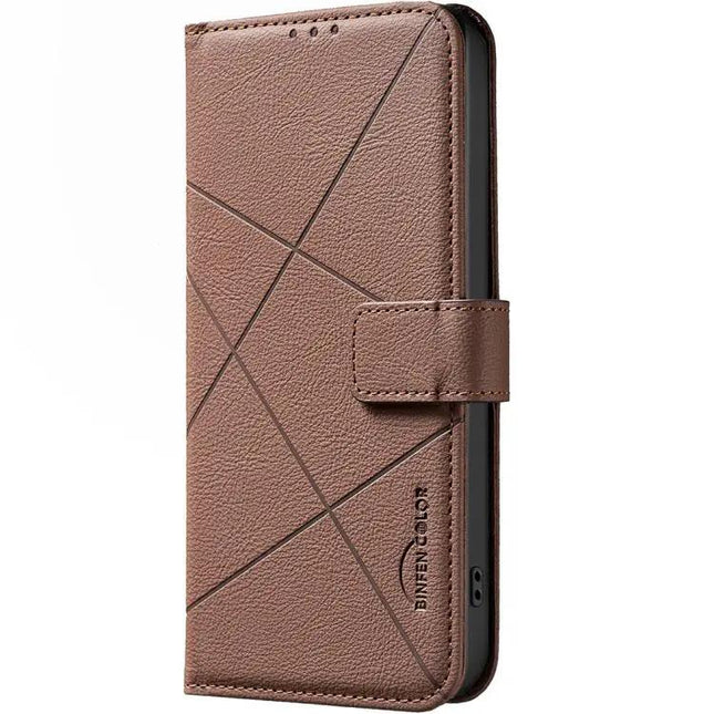 Leather Phone Case With Card Slots And Cash Pocket | Syndmart