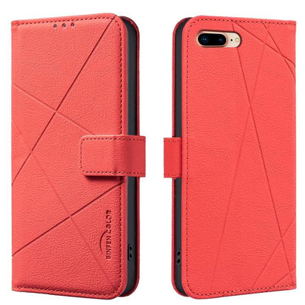 Phone Case With Card Holder For Everyday Errands - coral PU leather wallet case with three card slots, cash pocket and TPU inner shell for protection