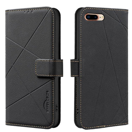 Phone Case With Card Holder For Everyday Errands – black PU leather wallet case with three card slots, cash compartment, and protective TPU inner shell