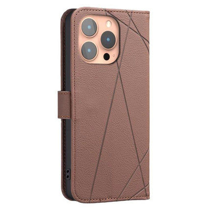Leather Phone Case With Card Slots For Everyday Use – brown PU leather wallet case with card slots and TPU shell for commuters