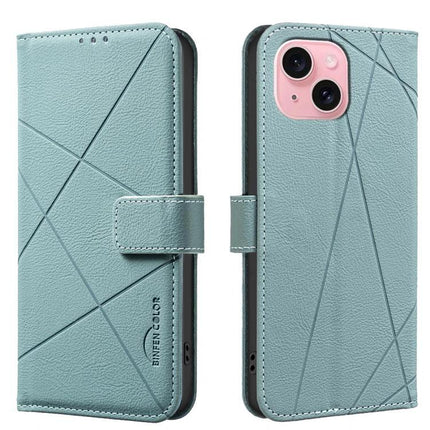 Leather Phone Case With Card Slots for Everyday Use - teal PU leather wallet case holding 3 cards and cash with quick-retrieve hole design