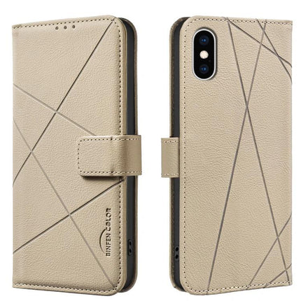 Phone Case With Card Holder For Everyday Errands beige PU leather wallet phone case with three card slots and cash pocket
