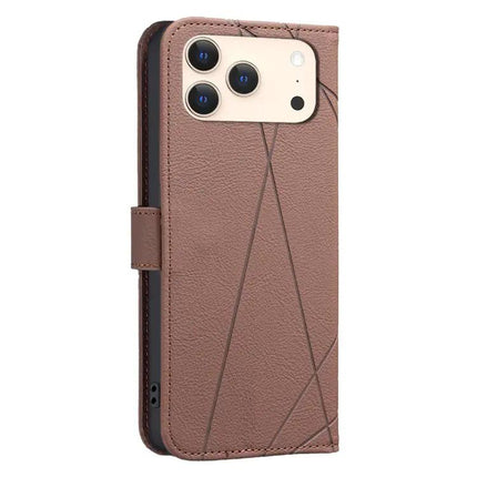 Geometric Leather Phone Case For Everyday Protection | Syndmart