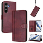 For Samsung Galaxy S25 / S24 5G / Wine Red