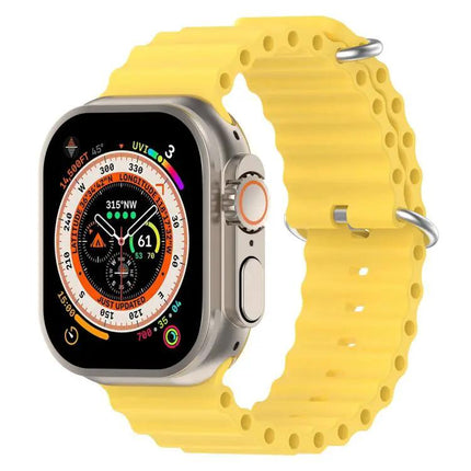 Adjustable Silicone Watch Band For Apple Watch 38mm-49mm