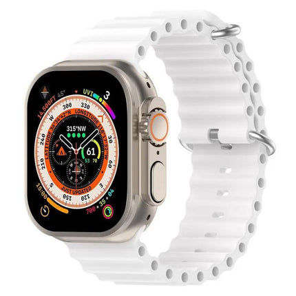 Adjustable Silicone Watch Band For Apple Watch 38mm-49mm