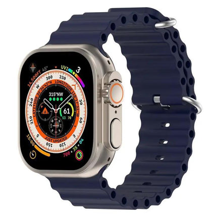 Adjustable Silicone Watch Band For Apple Watch 38mm-49mm