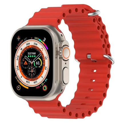 Adjustable Silicone Watch Band For Apple Watch 38mm-49mm