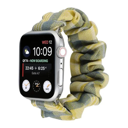 JK Cloth And Stainless Steel Apple Watch Band 38-45mm