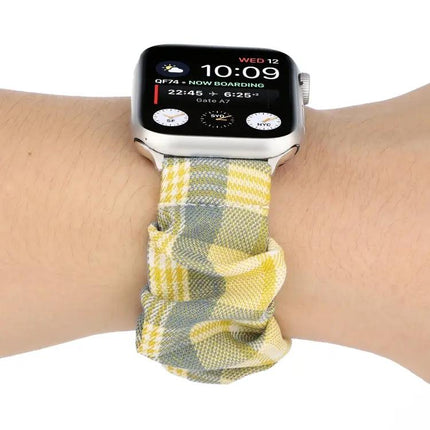 JK Cloth And Stainless Steel Apple Watch Band 38-45mm