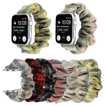JK Cloth And Stainless Steel Apple Watch Band 38-45mm