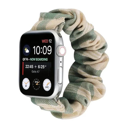 JK Cloth And Stainless Steel Apple Watch Band 38-45mm