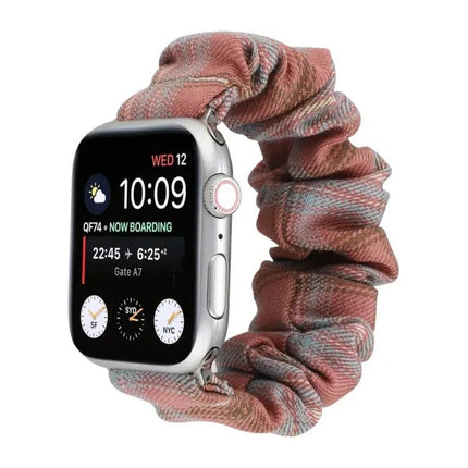 JK Cloth And Stainless Steel Apple Watch Band 38-45mm