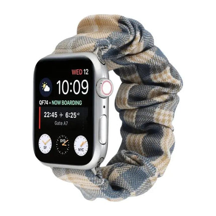 JK Cloth And Stainless Steel Apple Watch Band 38-45mm