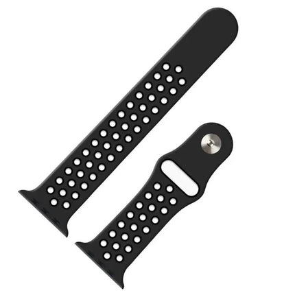 Xdfind Silicone Two-Tone Sports Band For Apple Watch 38–49mm
