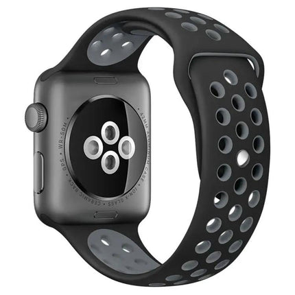 Xdfind Silicone Two-Tone Sports Band For Apple Watch 38–49mm