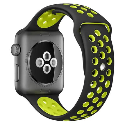 Xdfind Silicone Two-Tone Sports Band For Apple Watch 38–49mm