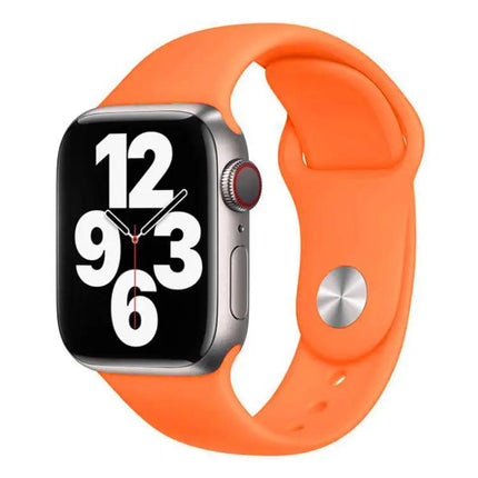 Silicone Sports Watch Band For Apple Watch 38-49mm