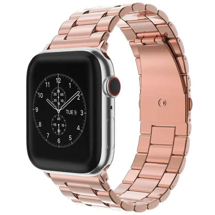 Xdfind Stainless Steel Fold Buckle Watch Band 40-49mm