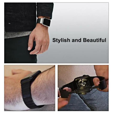 XDFind Stainless Steel Watch Band For Apple Watch 38-49mm