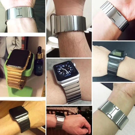 XDFind Stainless Steel Watch Band For Apple Watch 38-49mm
