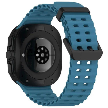 XDfind Silicone Dual Buckle Band Fits Galaxy Watch Ultra2