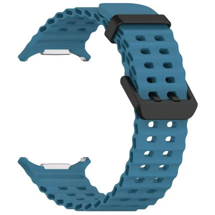 XDfind Silicone Dual Buckle Band Fits Galaxy Watch Ultra2