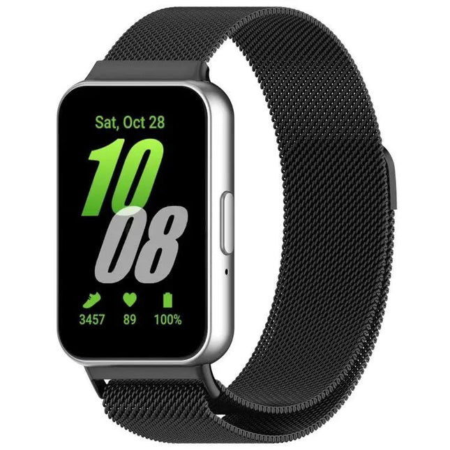 Milanese Magnetic Stainless Steel Band For Galaxy Fit 3 | Syndmart