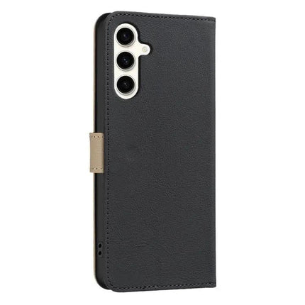 RFID Leather Card Holder Case For Galaxy S22 Ultra S22 Plus S22 S21 FE 5G