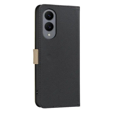 RFID Leather Case Hollow Flower Pattern For Samsung Galaxy S25 S24 5G Ultra | Syndmart