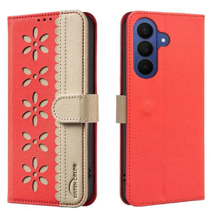 RFID Leather Wallet Case For Samsung Galaxy S26 Ultra 5G With 3 Card Slots