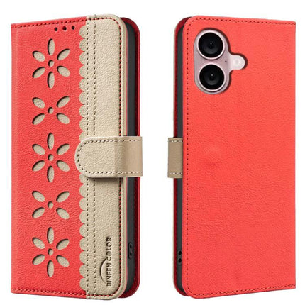 Protective Leather Phone Case With Card Storage For Everyday Use - red floral PU leather wallet phone cover with card slots and magnetic clasp