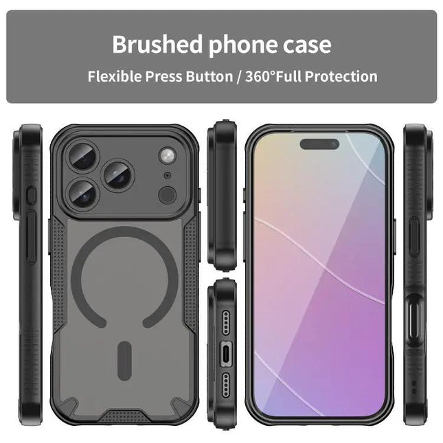 Armor Glaze MagSafe Magnetic Phone Case For iPhone | Syndmart