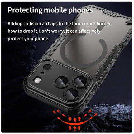 Armor Glaze MagSafe Magnetic Phone Case For iPhone | Syndmart