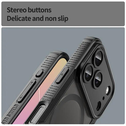 Armor Glaze MagSafe Magnetic Phone Case For iPhone | Syndmart