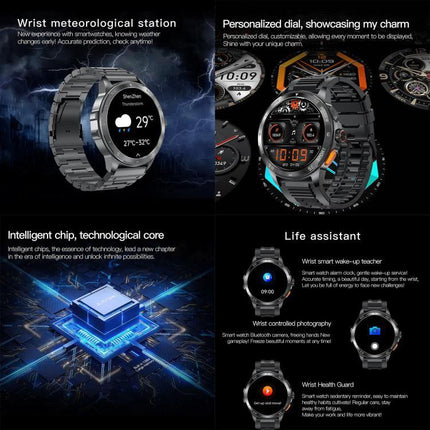 Versatile Smart Watch for Everyday Health and Fitness Monitoring with heart rate, activity tracking, sleep monitoring and notifications
