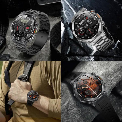 Smart Watch With Bluetooth Calls And Daily Health Tracking