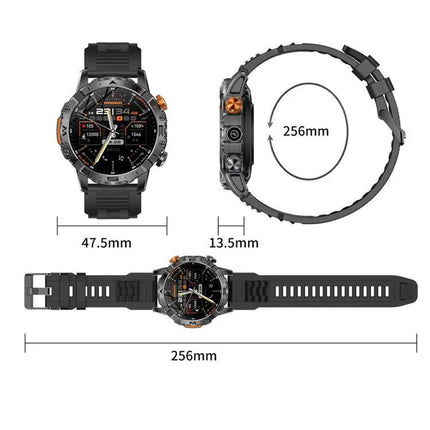 Smartwatch With Heart Rate And Blood Oxygen Monitor