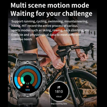 Smartwatch With Heart Rate And Blood Oxygen Monitor